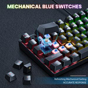 Onikuma Wholesale LED Light Computer PC Gaming Kit Set Optical Gaming Keyboard