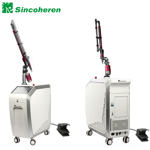 635nm Carbon Peeling Machine , Q Switched ND YAG Laser Machine For Pigmentation