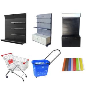Customized Gondola Display Shelf Industrial Pharmacy Shop Supermarket Rack