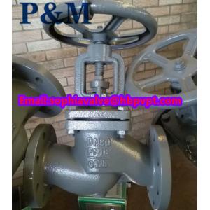 Quality DIN3356 BODY GG25 bellows globe valve PN16 for sale