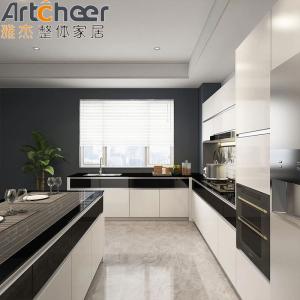 Villa American Standard Kitchen Cabinets Simple Style with Roller Shutter and