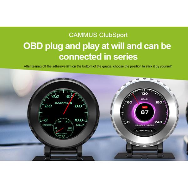 CAMMUS ClubSport 52mm Autometer Oil Temp Gauge Plug And Play