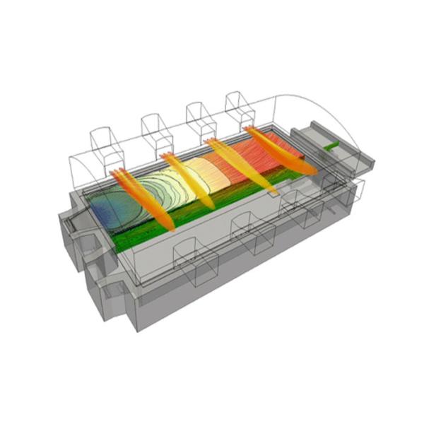 Buy Refractory Materials Soda Lime 50T Glass Melting Furnace at wholesale prices