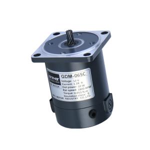 20W 60MM 12V 24V SQUARE FLANGE ELECTRIC DC MOTORS