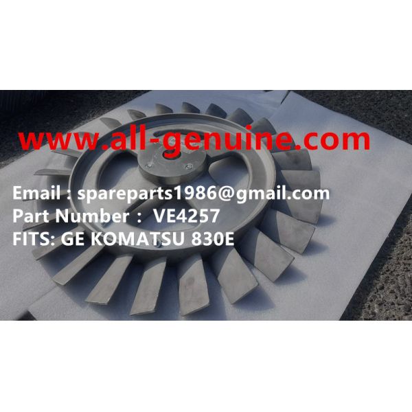 VE4257 FAN GE TEREX UNIT RIG BUCYRUS MT4400AC MT5500 MT3600 NTE240 NTE260 NHL