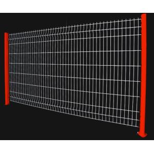 5mm Pvc Coated Welded Wire Mesh Panels Green Black Color Bend