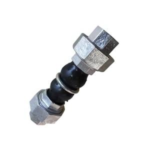 304 Stainless Steel Wire Fastener Internal Thread Flexible Rubber Expansion