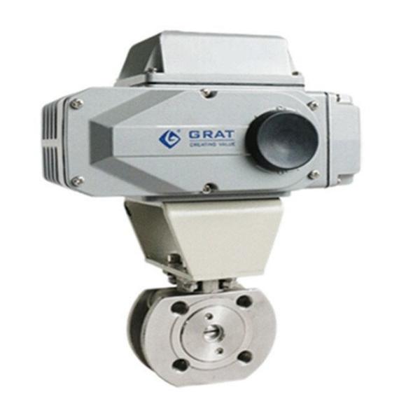 Buy AC220V DN15-250 Tiny Flow Flange connection Electric Control Valve at wholesale prices