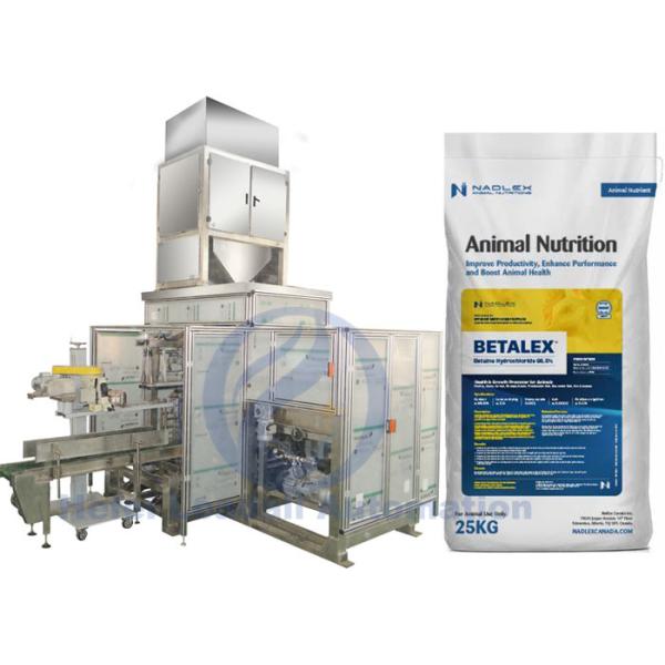 Buy Animal Nutrition Big Bag Packing Machine Siemens PLC Control System at wholesale prices