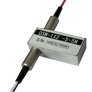 China 1×2 High Performance Mechanical Optical Fiber Switch Multi Mode With Low Insertion Loss on sale China 1×2 High Performance Mechanical Optical Fiber Switch Multi Mode With Low Insertion Loss on sale