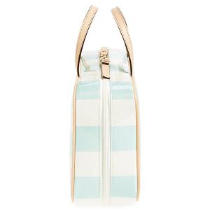 Women's Cosmetic Toiletry Bag With Two Inside Transparent Compartments