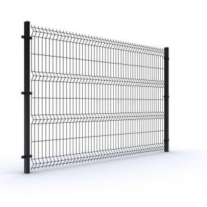 China Decorative Garden Village 2D Curvy 3d Welded Wire Fence   Corrosion Protection on sale