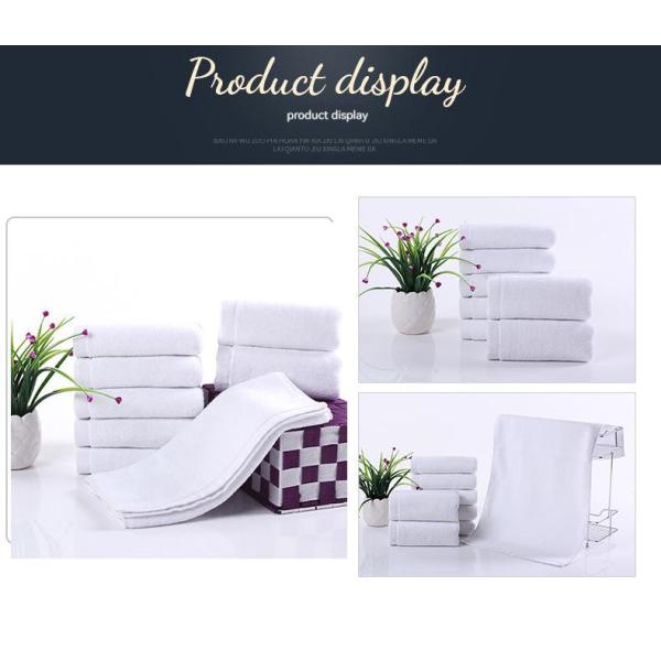 Customer Logo 600 GSM 100% Cotton Square Towel for Quick Drying and Soft Touch