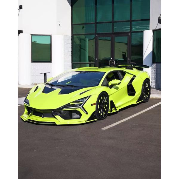 Lamborghini Revuelto Custom Body Kits Carbon Fiber DUKE Style Custom Front Diffuser