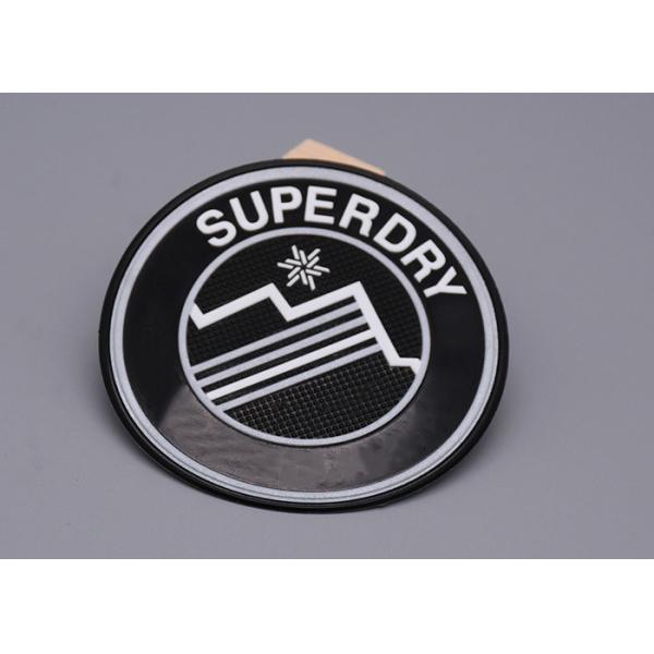 Buy Custom Silicone Logo Heat Transfer Clothing Labels TPU Printed at wholesale prices