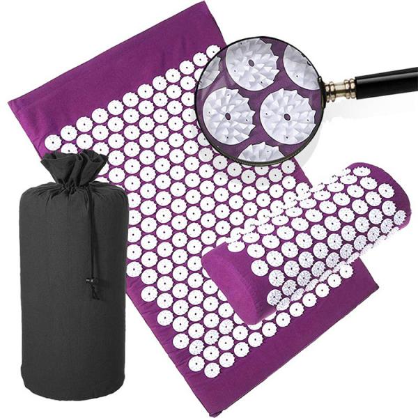 Buy Yoga Muscle Mat Luxury Acupressure Mat With Pillow at wholesale prices