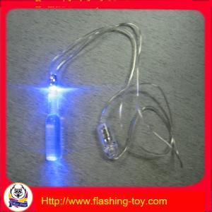 star / heart / flower pendant Led color logo Flashing Led Necklaces (AG 3