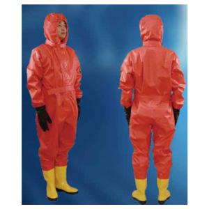 Disposable PVC XL Hazmat Chemical Refusal Suit Conjoined
