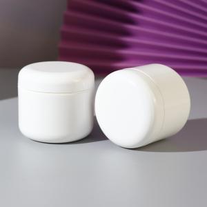 White Matte Butter Face Sample Cream Packaging with Customized Colors and