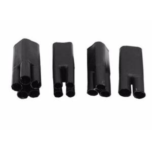 Black 1000mm Cable Thermal Shrinkable Terminal Head