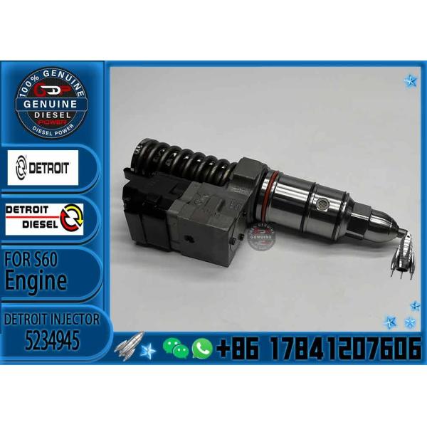 For Detroit Diesel Fuel Injector R5234945 5234945 For Autocar, Ford, Freightliner, Kenworth, Peterbilt, VOL
