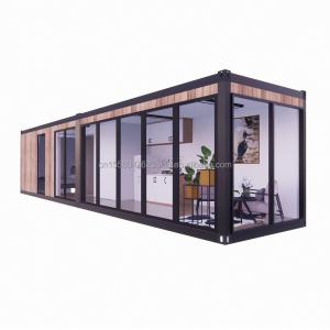 Outdoor Modern Design Expandable Container Home Prefabricated Wooden Structure