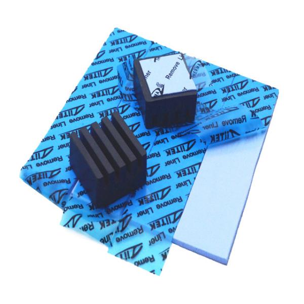 Buy 1.5W/M.K Blue Color TIF100-05U Thermal Pad Silicone Heating Pad For CPU GPU at wholesale prices