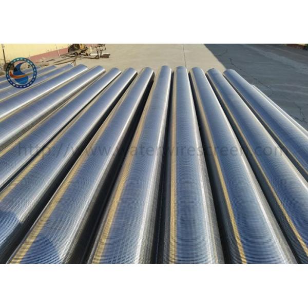 Stainless Slot 40mm Wire Wrapped Screen Water Well Sand Control Tube