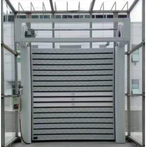 Wind Resistance High Speed Spiral Door 0.8m/S Hot Spiral Thermal Insulation