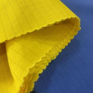 Medium Weight Printed Polycotton Ripstop Fabric for Waterproof Uniforms
