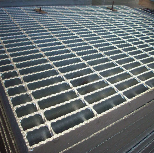 Buy Welded Serrated Plain Bar Carbon Steel Structure Grating at wholesale prices
