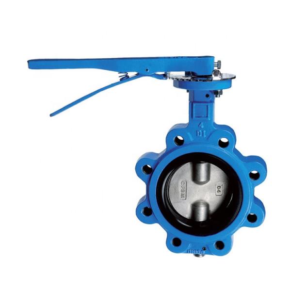 Small Size Ductile Iron Cast Iron Butterfly Valve Wrench Operated Centric Lug Or