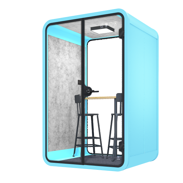 Modern Meeting Room Pods Multiple Color 2 Person Phone Booth