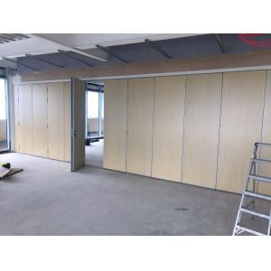 Sliding Movable Office Partition Wall With Wheels Maximum 6 Meters Height
