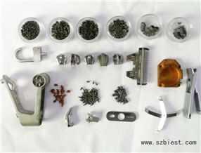 Silver Iron Customized MIM Metal Injection Molding Anodized Finish