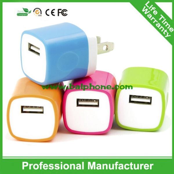 Buy 5V 1A Single USB travel charger for Iphone at wholesale prices