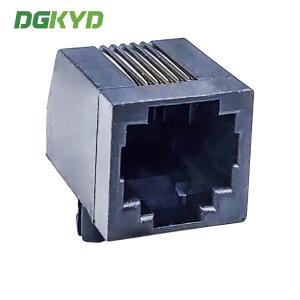 DGKYD57221166IWA1DB4 RJ11 Ethernet connector fully plastic without light 6P6C