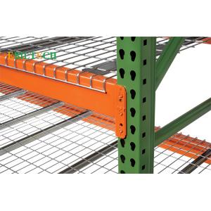 Quality Metal Teardrop Pallet Rack Uprights , Selective Pallet Racking Systems America &amp; Europe Style for sale