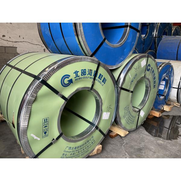 ASTM A240 AISI 304L Stainless Steel Strip Coil 0.1mm 3mm NO.4 2B Width 10-2000mm