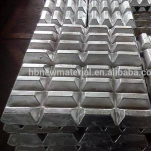 Quality AlLi Master Alloy Ingot with 5%-10% Lithium Content for Aerospace Applications in 6-8kgs Waffle Shape for sale