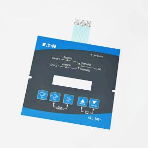 Wired Wireless LED Membrane Switch , Membrane Keypad Overlay 0.5A Current