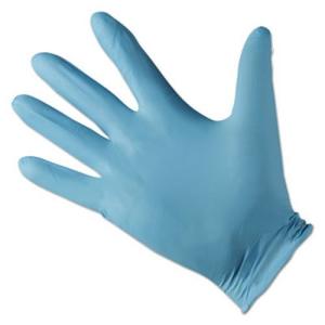 Blue Large Nitrile Gloves Medical Examination Industrial Multi Use Disposable