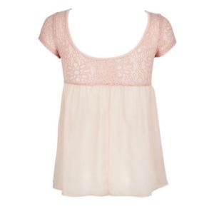 Quality Pink Lace Sleeveless Blouse , Ladies / Womens Shirts Blouses / Shirts for sale