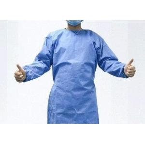 China S M L Disposable Surgical Gown Anti Static Anti Bacterial on sale