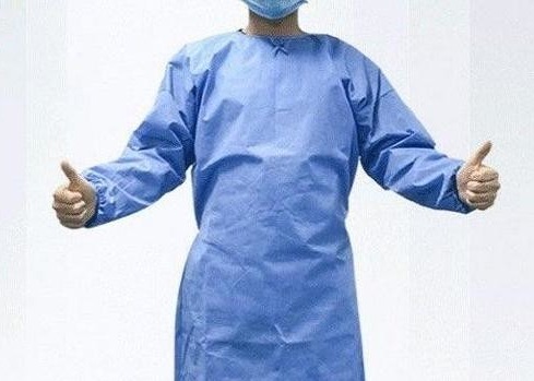 Buy S M L Disposable Surgical Gown Anti Static Anti Bacterial at wholesale prices