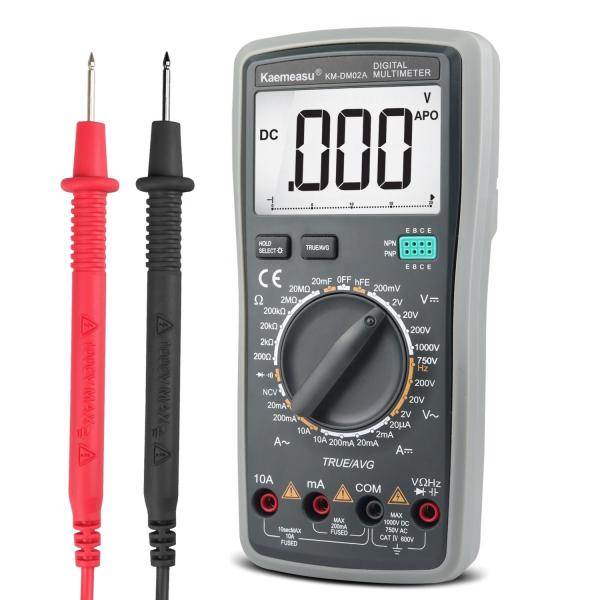 Buy 1000V Professional Digital Multimeter Autorange Multimeter DC AC Voltage Current NCV True RMS Test Digital Multimeters Tester at wholesale prices