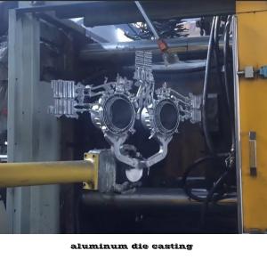 Burr Cleaned Surface Finish Aluminum Die Casting Pump Part for Customized