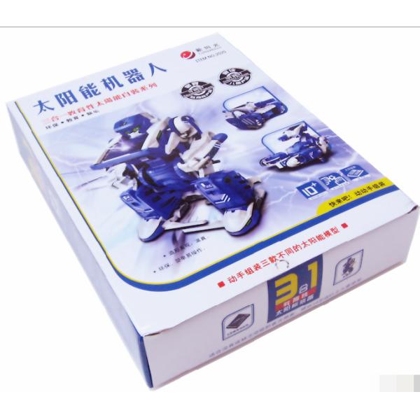 Robotics Solar Education Toys Solar Powered 3 In 1 DIY Toys Science Kits