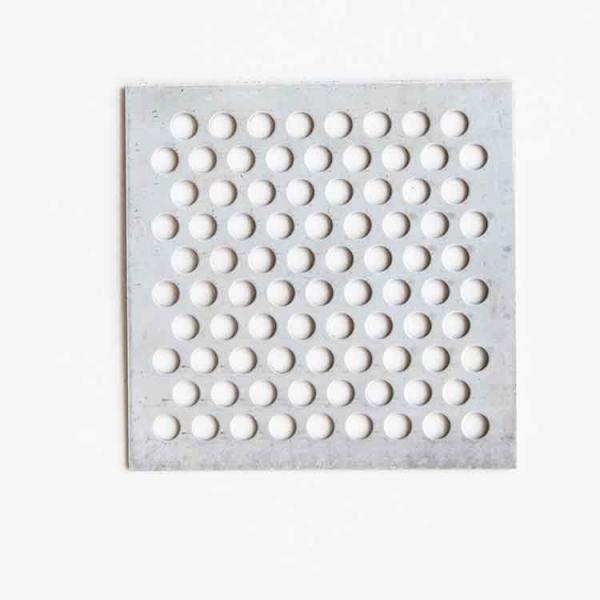 Buy Galvanized Perforated Mesh Panels , Perforated Plate Screens For Lighting Fixtures at wholesale prices