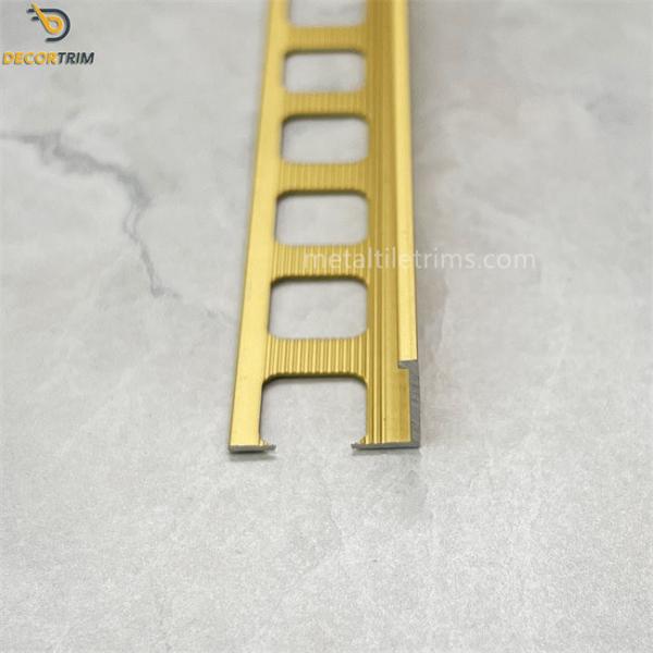 Buy Anodizing Protective Trim Thresholds Floor Trim Bright Gold 2500mm at wholesale prices
